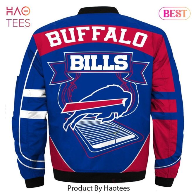 Buffalo Bills Nfl Bomber Jacket - Bold Team Colors, Perfect For Fans - Image 2