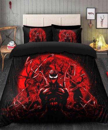 Carnage Moonlight Bedding Set Duvet Cover And 2 Pillowcases