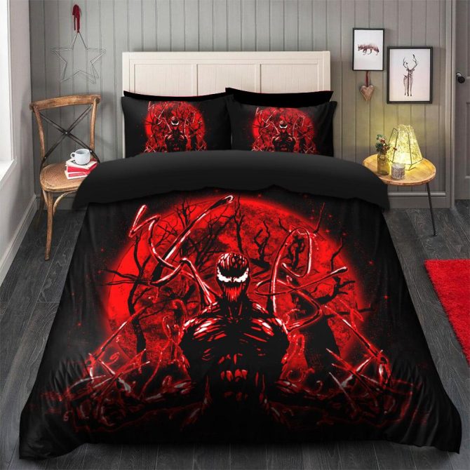 Carnage Moonlight Bedding Set Duvet Cover And 2 Pillowcases