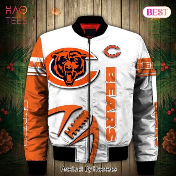 Chicago Bears Bomber Jacket - Stylish Fan Apparel For Game Day Enthusiasts