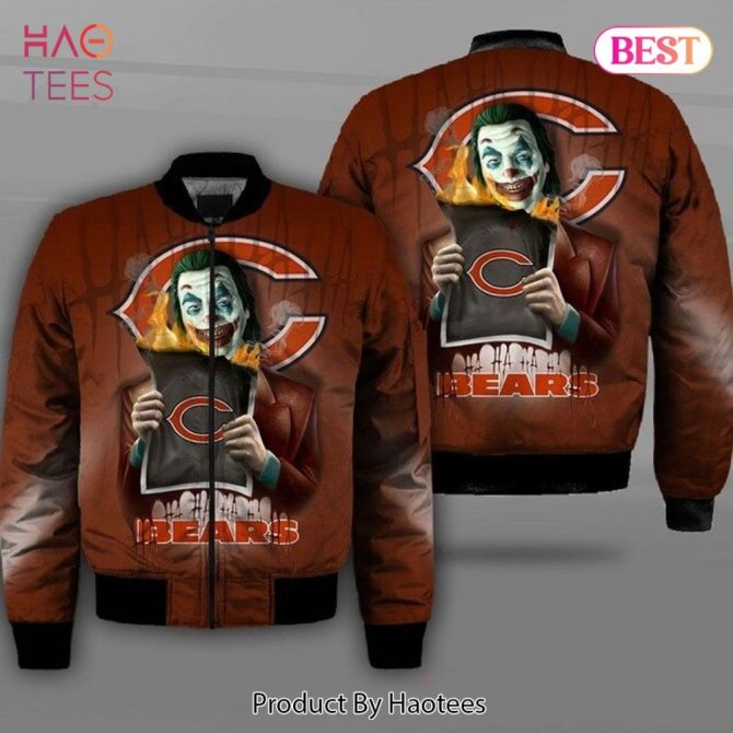 Chicago Bears Men’S Bomber Jacket - Stylish Nfl Fan Gear For Game Day - Image 4