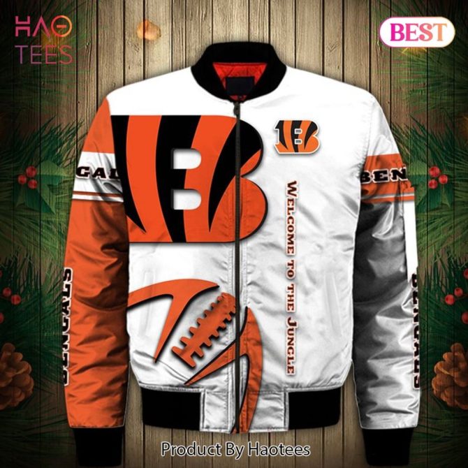Men'S Football Team Graphic Bomber Jacket - Bold Style, Perfect Gift For Fans