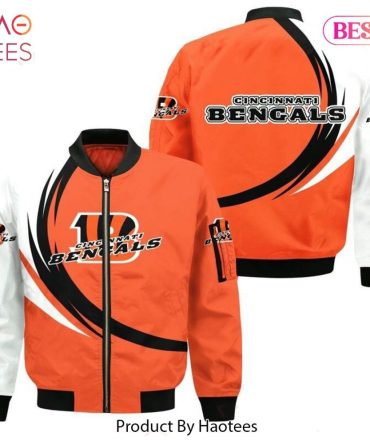 Stylish Cincinnati Bengals Bomber Jacket - Perfect For Fans! Limited Edition By Haotees