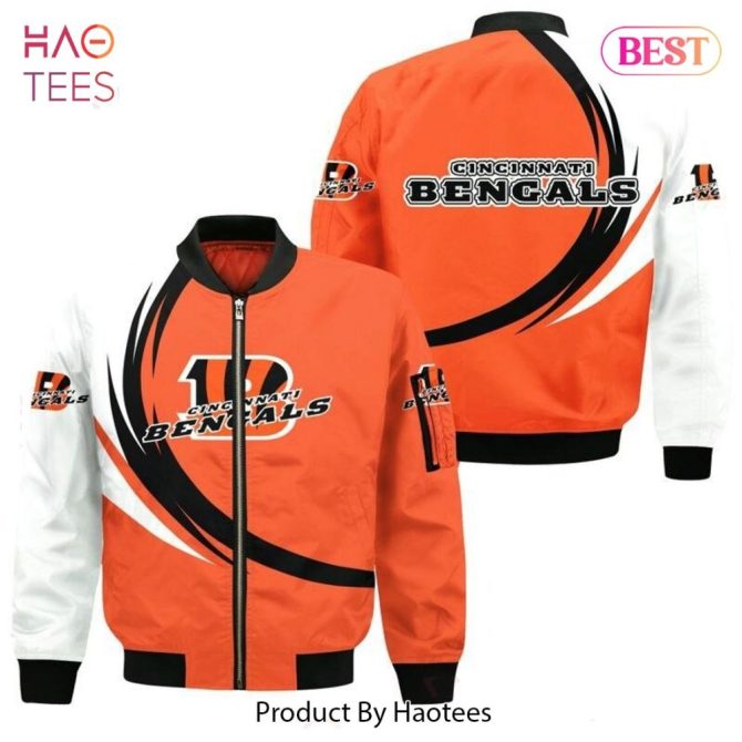 Stylish Cincinnati Bengals Bomber Jacket - Perfect For Fans! Limited Edition By Haotees