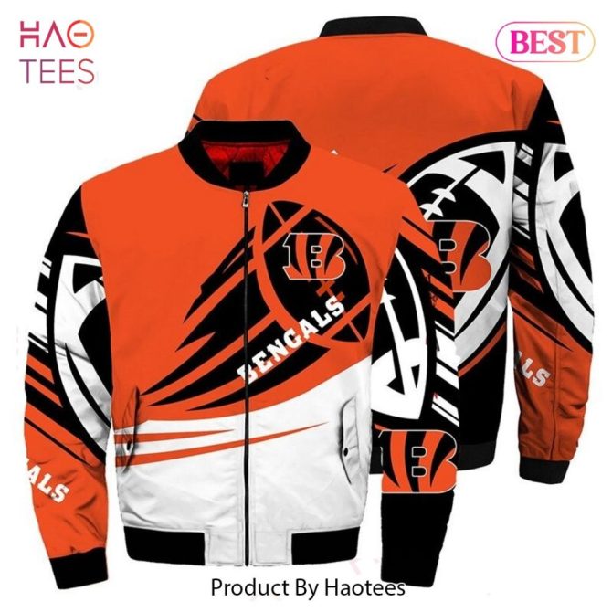 Stylish Bengals Bomber Jacket – Vibrant Design, Warm & Trendy – Perfect For Fans!