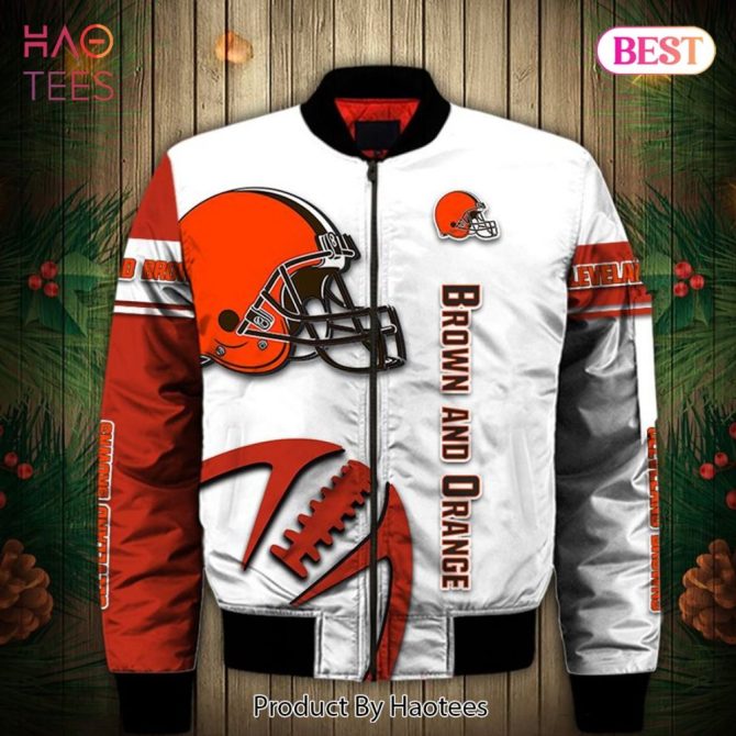 Stylish Cleveland Football Bomber Jacket - Perfect Gift For Fans!
