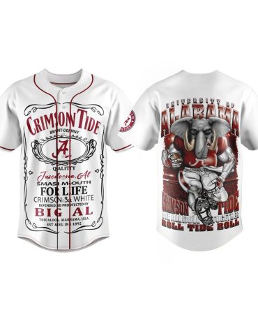 University Of Alabama Crimson Tide Baseball Jersey - Bold Fan Gear For True Supporters!