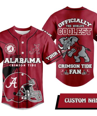 Custom Alabama Crimson Tide Jersey – Show Your Team Spirit With Personalized Fan Gear!