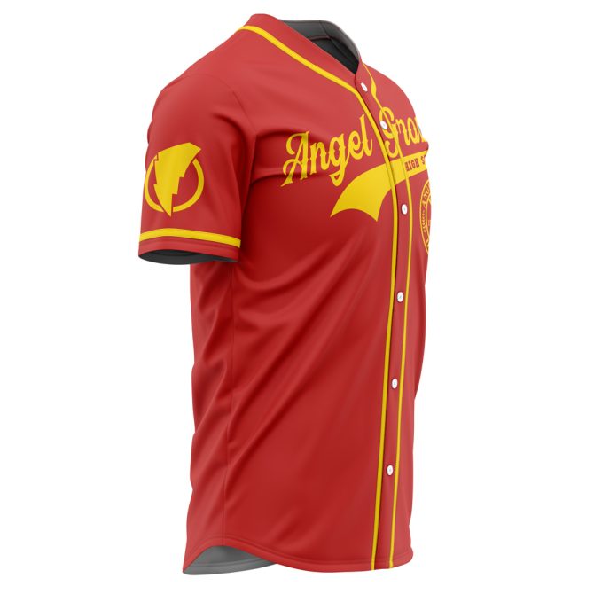 Customize Your Angel Grove High School Baseball Jersey - Personalized Name & Number - Perfect Gift! - Image 4