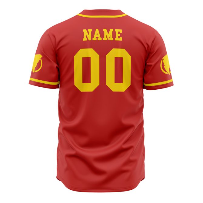 Customize Your Angel Grove High School Baseball Jersey - Personalized Name & Number - Perfect Gift! - Image 3