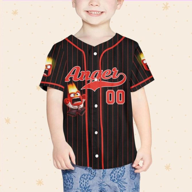 Customizable Kid/Youth/Adult Baseball Jersey – Add Your Name, Fun Design, Perfect Gift! - Image 5