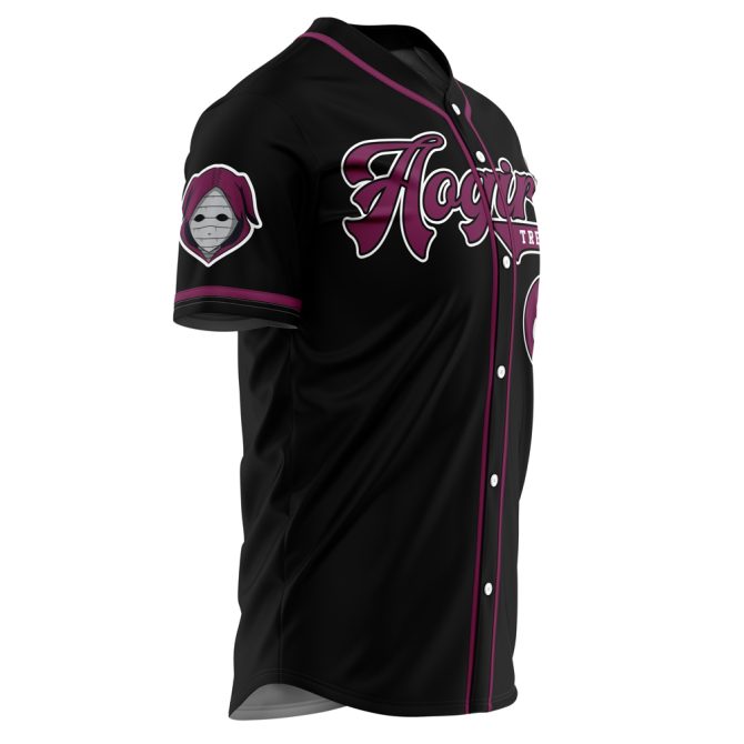 Anime-Inspired Black Baseball Jersey - Stylish & Comfortable Sportswear For Fans - Image 2