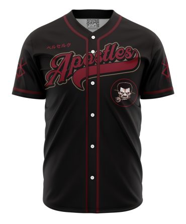 Anime-Themed Black Baseball Jersey – Bold Design & Graphic Print – Unisex Fashion