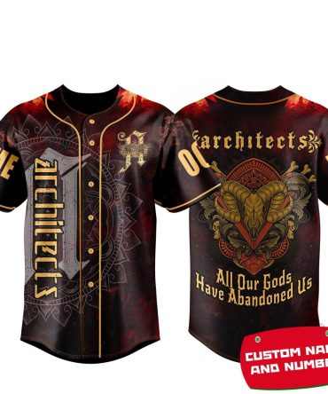 Customizable Architects Baseball Jersey - Unique Design & Personalization Available