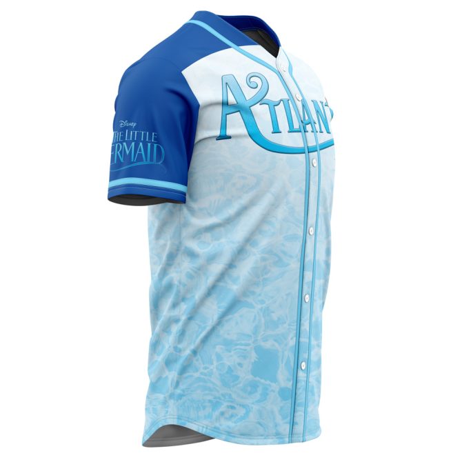 Little Mermaid Atlantica Baseball Jersey – Ariel Fans' Dream Wear! - Image 2