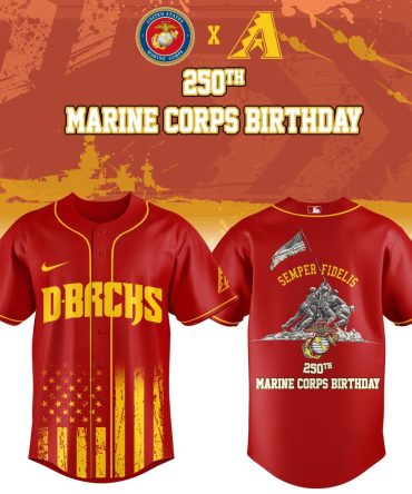 Celebrate 250Th Marine Corps Birthday With Dbacks Jersey – Limited Edition, Honor Veterans!
