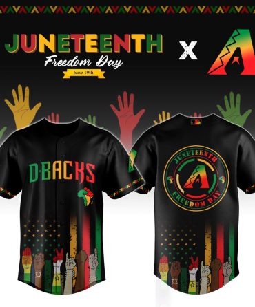 Celebrate Juneteenth With Dbacks Freedom Day Jersey – Vibrant Design & Premium Quality