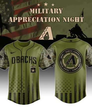 Limited Edition D-Backs Military Appreciation Jersey - Honor Veterans With Style!