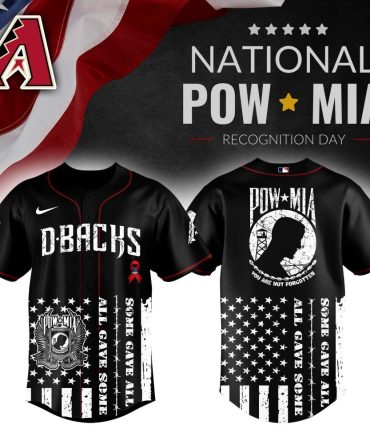 Limited Edition D-Backs Pow*Mia Baseball Jersey - Honor & Style Combined