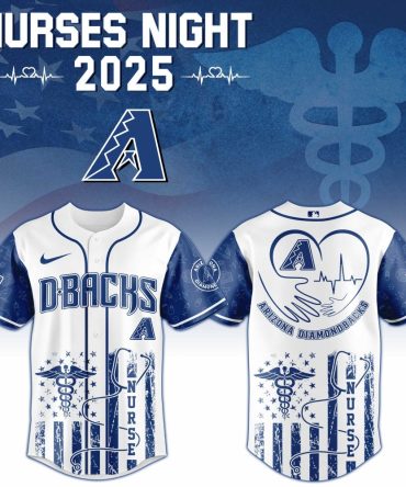 D-Backs Nurses Night 2025 Jersey - Limited Edition Support For Healthcare Heroes