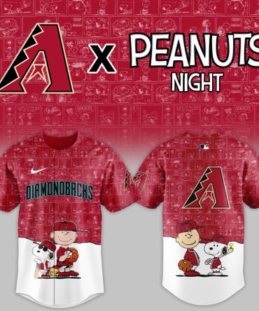 Limited Edition Diamondbacks X Peanuts Jersey – Celebrate In Style!