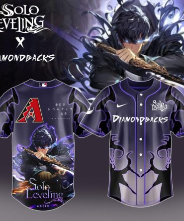 Epic Solo Leveling X Diamondbacks Jersey – Limited Edition Anime Apparel