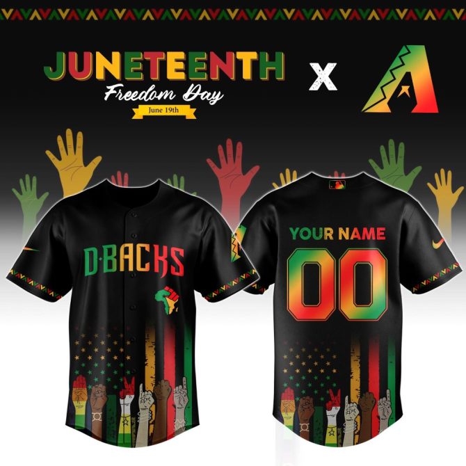 Juneteenth Freedom Day Custom Jersey – Celebrate In Style! Personalize With Your Name & Number