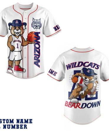 Customizable Wildcats Jersey - Personalized Name & Number - Perfect Gift For Fans!