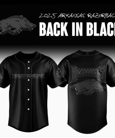 2025 Arkansas Razorbacks Black Jersey - Bold & Stylish Fan Gear