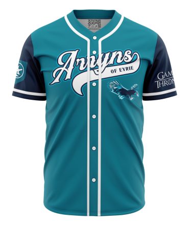Game Of Thrones Arryns Of Eyrie Baseball Jersey – Premium Fan Apparel
