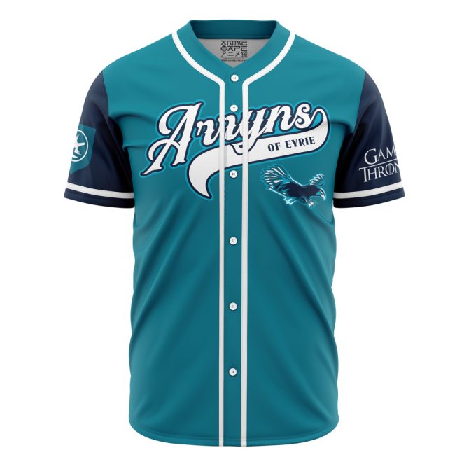 Game Of Thrones Arryns Of Eyrie Baseball Jersey – Premium Fan Apparel