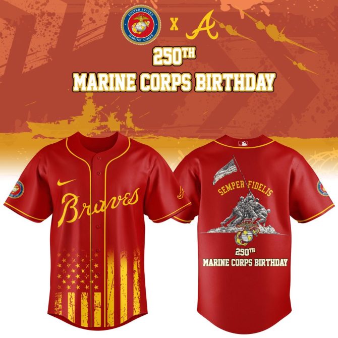 Celebrate The 250Th Marine Corps Birthday – Braves Jersey Tribute Edition