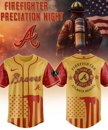 Braves Firefighter Appreciation Jersey – Honor Heroes With Style!