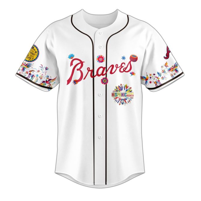 Celebrate Hispanic Heritage Month With Limited Edition Braves Jersey - Vibrant Design, Perfect For Fans! - Image 2