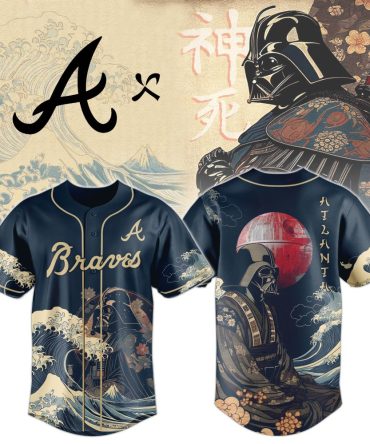 Limited Edition Braves Samurai Style Jersey – Unique Baseball Fan Gear