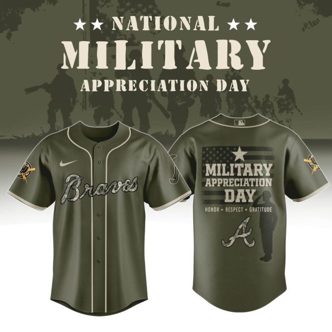 Honor Our Heroes: Braves Military Appreciation Day Jersey – Limited Edition