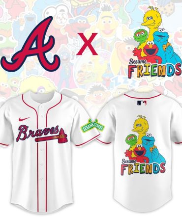 Exclusive Braves X Sesame Street Jersey – Celebrate With Sesame Friends Style!