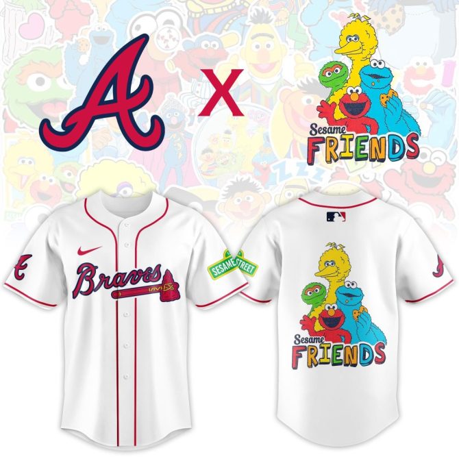 Exclusive Braves X Sesame Street Jersey – Celebrate With Sesame Friends Style!