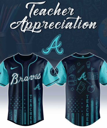 Celebrate Teachers: Stylish Braves Jersey - Perfect For Appreciation Gifts!