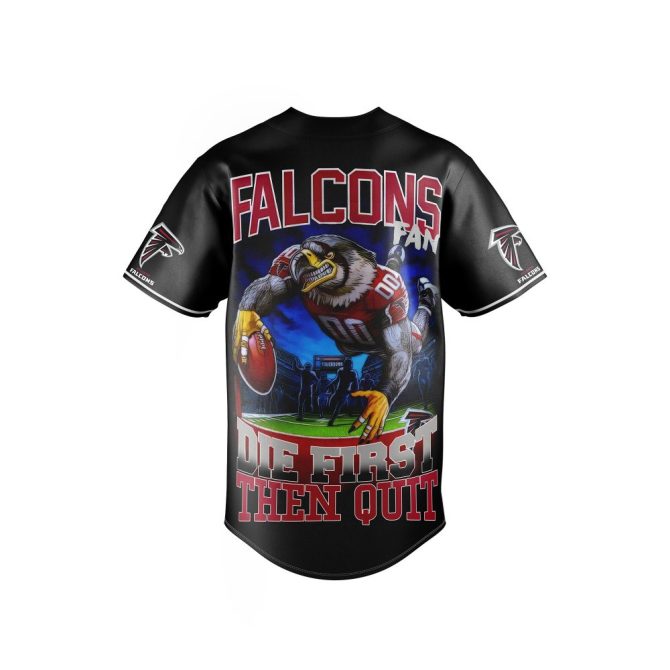 Bold Falcons Fan Jersey - Show Your Team Pride With Unique Graphic Design - Image 3