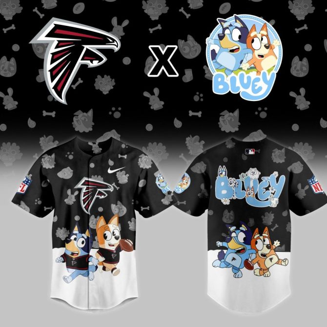 Exclusive Falcons X Bluey Kids' Jersey – Nfl Fan Gear For Little Fans!