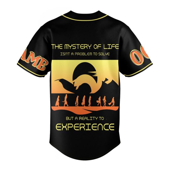 Customizable Atreides Baseball Jersey – Unique Design, Add Your Name & Number! - Image 3