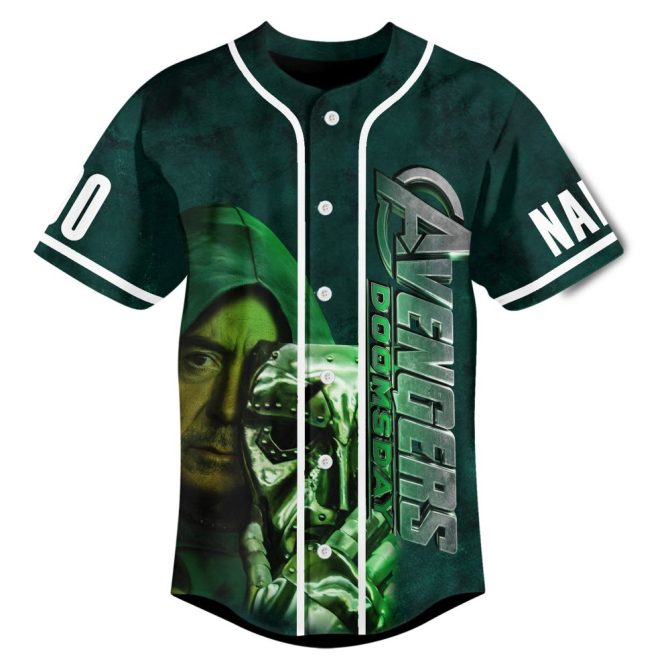 Custom Avengers Doomsday Jersey – Personalize Name & Number – Unique Superhero Design - Image 2