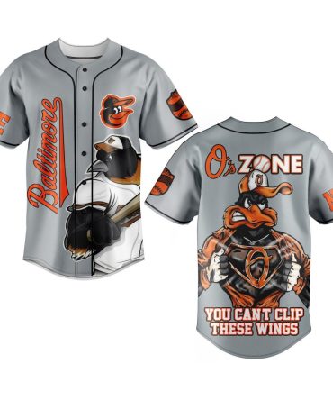 Customizable Baltimore Baseball Jersey - Graphic Design, Perfect Fan Gift!