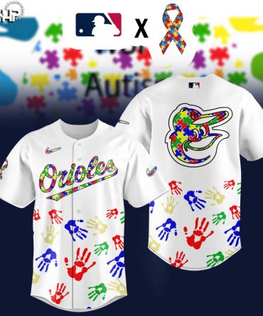Autism Awareness Orioles Jersey - Colorful Puzzle Design, Limited Edition Mlb Apparel