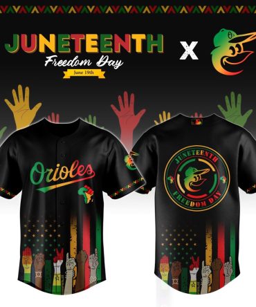 Celebrate Juneteenth In Style: Limited Edition Orioles Freedom Day Jersey - Perfect For Fans!