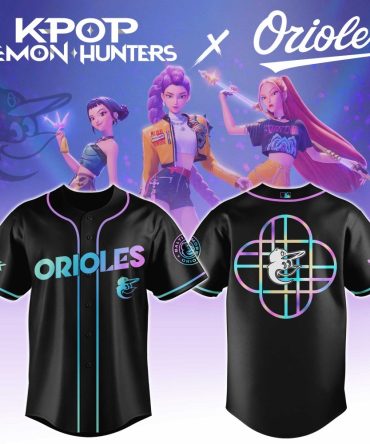 K-Pop Demon Hunters X Orioles Limited Edition Jersey - Vibrant Design For Fans
