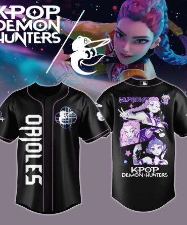 Kpop Demon Hunters Baseball Jersey – Stylish Anime Graphic Tee For Fans