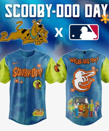 Scooby-Doo X Mlb Limited Edition Jersey - Vibrant Cartoon Design