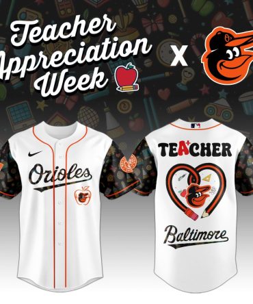 Celebrate Teacher Appreciation: Limited Edition Orioles Jersey - Perfect Gift!